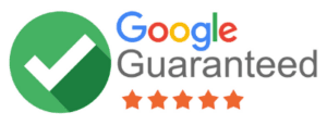 Google guaranteed logo.